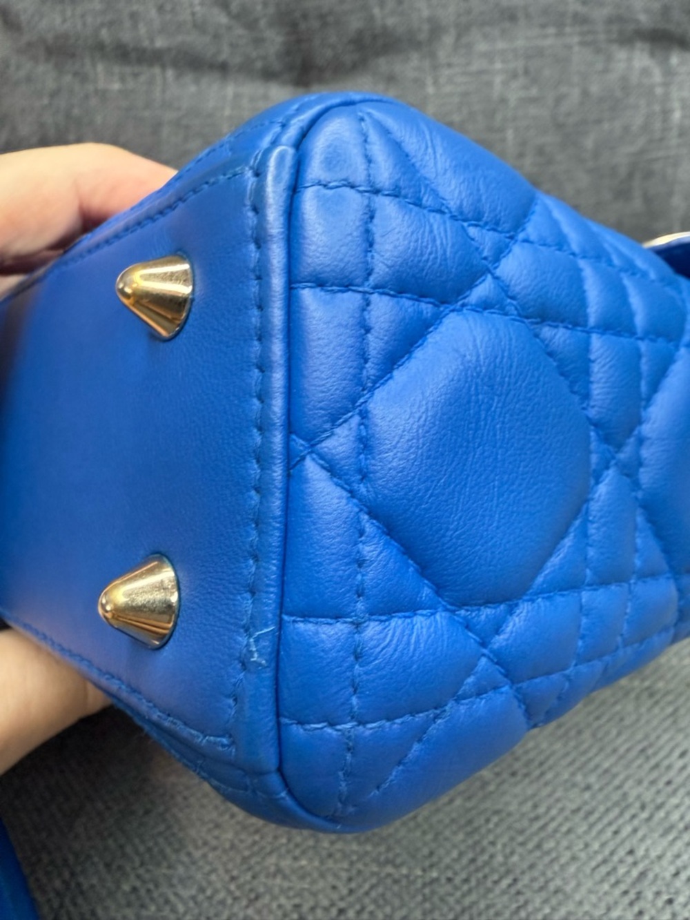 DIOR my Lady Dior cannage lambskin mini - Picture 13 of 16